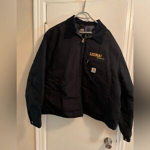 Carhartt Detroit Blanket Lined 125th Anniversary Jacket J001 Union Made Black 3X